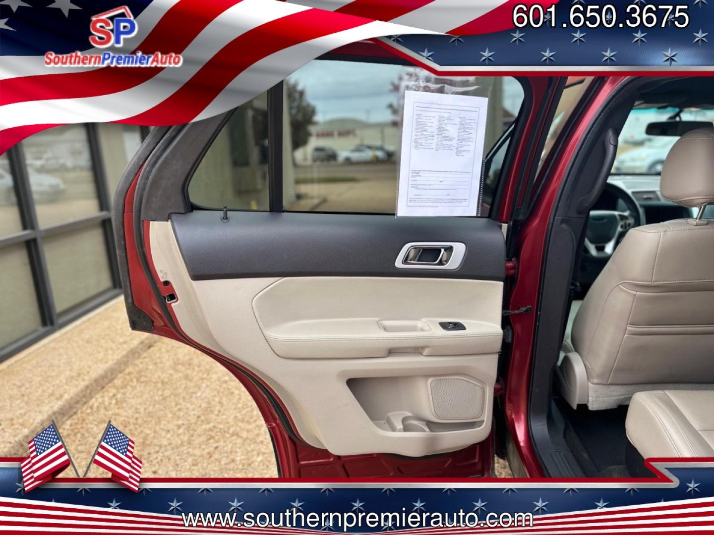 2015 RED FORD EXPLORER XLT (1FM5K7D84FG) , located at 922 W. Beacon St., Philadelphia, MS, 39350, (601) 650-3675, 32.770447, -89.127151 - Photo#12